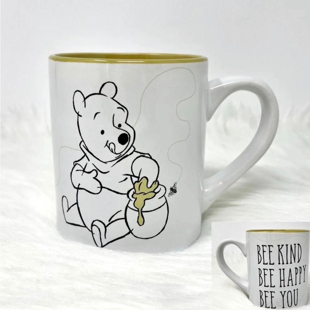 DISNEY WINNIE THE POOH :BEE KIND BEE HAPPY BEE YOU SET SET OF 2